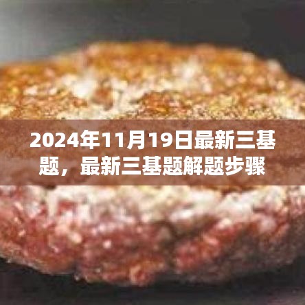 最新三基题解题指南，初学者与进阶用户共融的教学（2024年11月版）