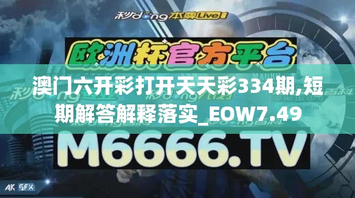 澳门六开彩打开天天彩334期,短期解答解释落实_EOW7.49