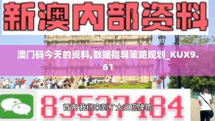 澳门码今天的资料,数据指导策略规划_KUX9.61