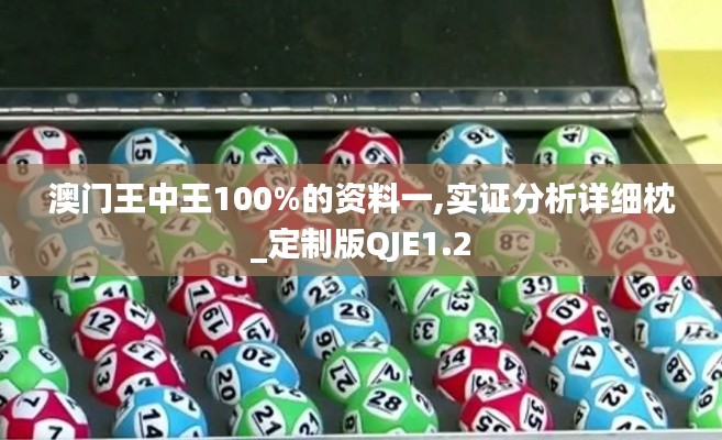 澳门王中王100%的资料一,实证分析详细枕_定制版QJE1.2