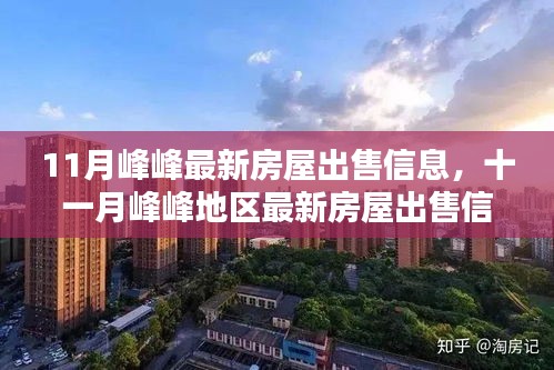 11月峰峰房屋最新出售信息深度解析
