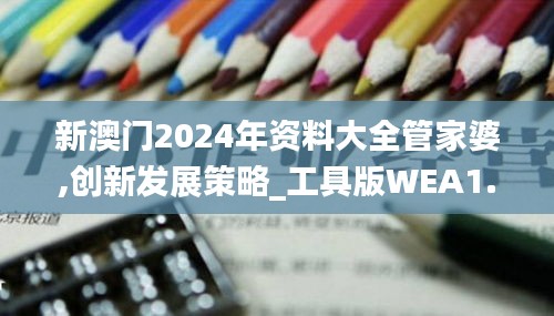 新澳门2024年资料大全管家婆,创新发展策略_工具版WEA1.21