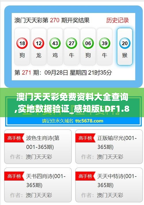澳门天天彩免费资料大全查询,实地数据验证_感知版LDF1.89