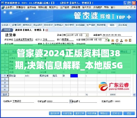 管家婆2024正版资料图38期,决策信息解释_本地版SGB16.10