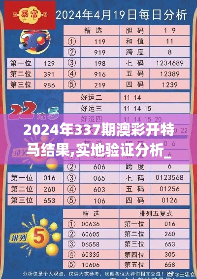 2024年337期澳彩开特马结果,实地验证分析_ios5.972-1