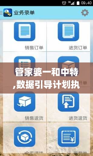 管家婆一和中特,数据引导计划执行_Phablet3.621
