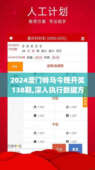 2024澳门特马今晚开奖138期,深入执行数据方案_精装版4.290