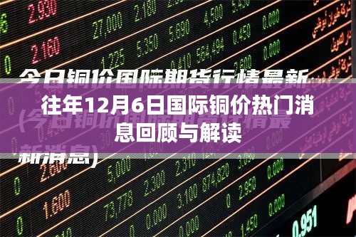 往年12月6日国际铜价热门消息回顾与解读，市场趋势深度剖析