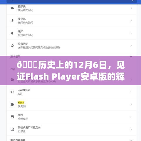 📜历史上的今天，Flash Player安卓版的辉煌瞬间见证🌟