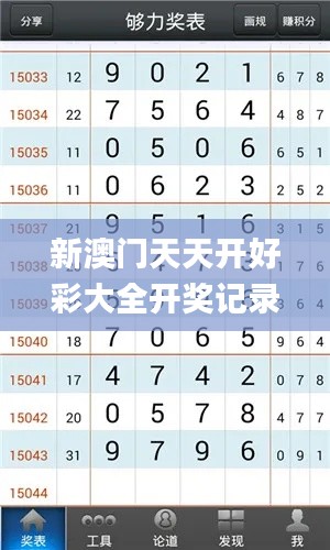 新澳门天天开好彩大全开奖记录,实证分析说明_领航版8.199