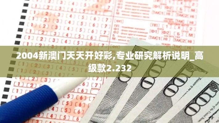2004新澳门天天开好彩,专业研究解析说明_高级款2.232