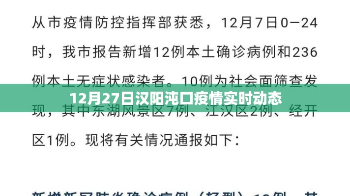 汉阳沌口疫情最新实时动态（12月27日）