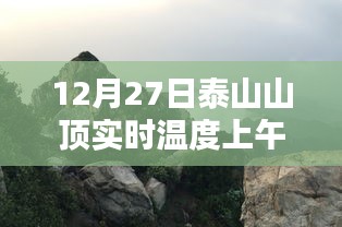 泰山山顶实时温度（上午）报告