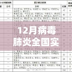 全国病毒肺炎实时动态（十二月版）
