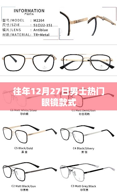 男士年末眼镜流行趋势盘点，时尚眼镜款式推荐