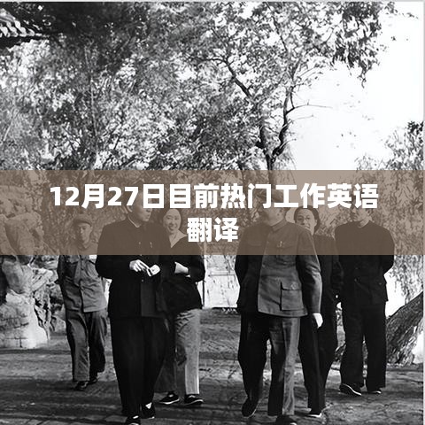热门工作英语翻译，最新资讯在12月27日