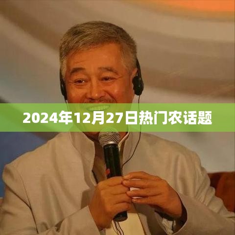 农话题热点，聚焦2024年12月27日热议