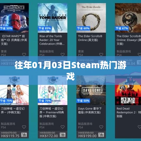 Steam热门游戏榜单揭晓日期，历年一月三日盘点