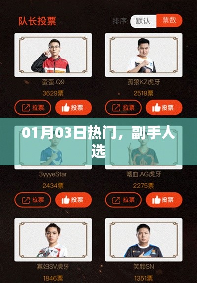 副手人选最新热门资讯速递