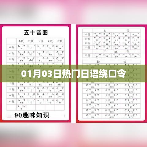 日语绕口令热门集锦，新年新挑战