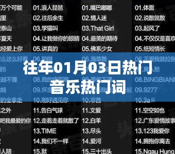 『历年元旦后热门音乐风潮』