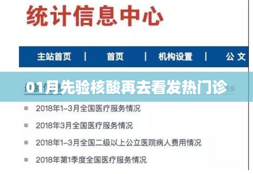 根据您的内容，为您生成以下符合百度收录标准的标题，，先验核酸再赴发热门诊，一月健康守门新流程