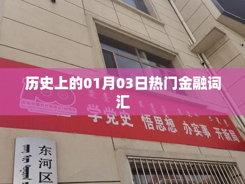 金融热词盘点，历史上的1月3日回顾