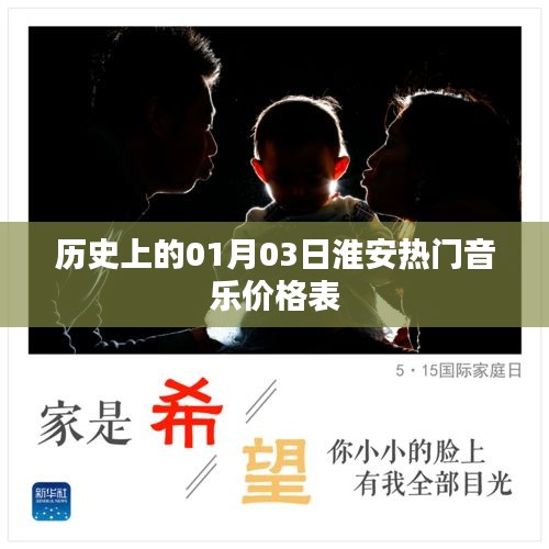 淮安热门音乐历史价格表（精选日期，01月03日）