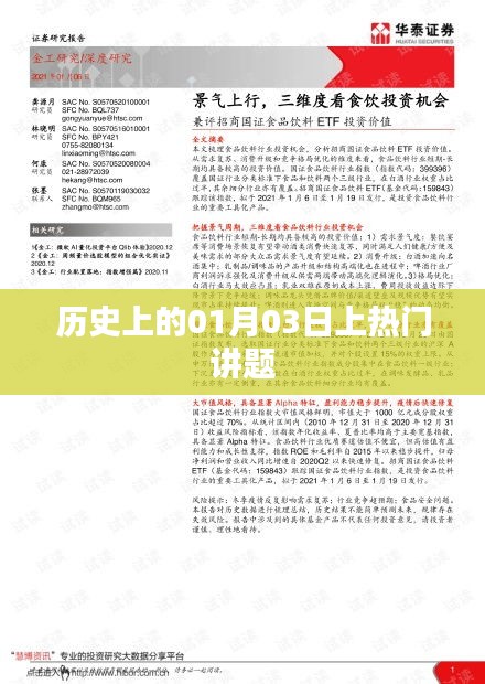 历史上的重大事件，一月三日热议话题回顾