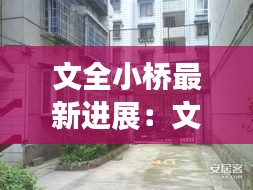 文全小桥最新进展：文桥小区 